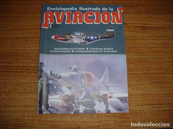 Military Antiques: (TC-213) FASCICULO ENCICLOPEDIA ILUSTRADA DE LA AVIACION N&ordm; 1