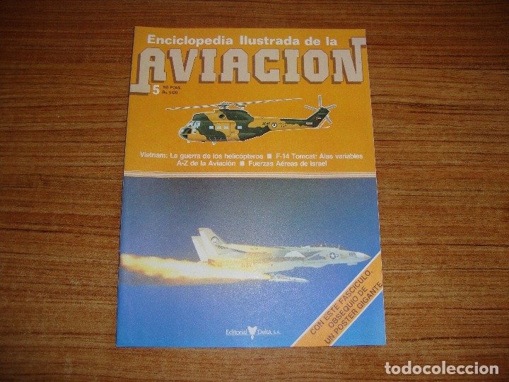 Militaria: (TC-213) FASCICULO ENCICLOPEDIA ILUSTRADA DE LA AVIACION N&ordm; 5