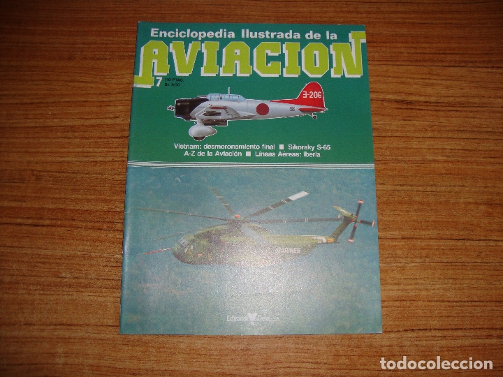 Militaria: (TC-213) FASCICULO ENCICLOPEDIA ILUSTRADA DE LA AVIACION N&ordm; 7