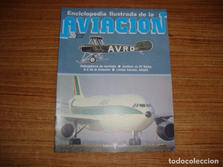 Militaria: (TC-213) FASCICULO ENCICLOPEDIA ILUSTRADA DE LA AVIACION N&ordm; 20