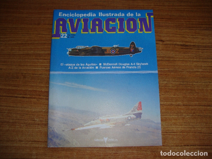 Militaria: (TC-213) FASCICULO ENCICLOPEDIA ILUSTRADA DE LA AVIACION N&ordm; 22