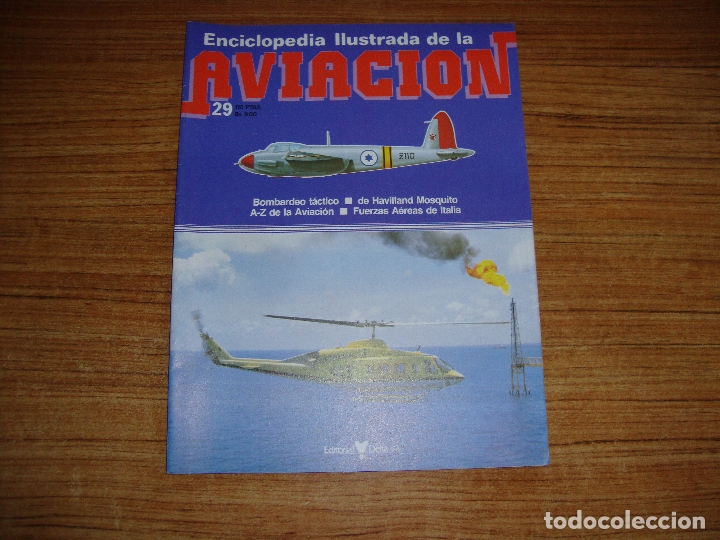 Militaria: (TC-213) FASCICULO ENCICLOPEDIA ILUSTRADA DE LA AVIACION N&ordm; 29