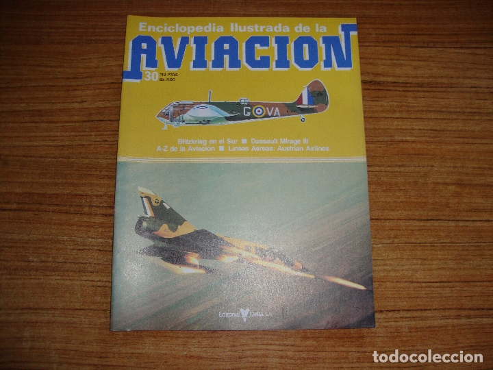 Militaria: (TC-213) FASCICULO ENCICLOPEDIA ILUSTRADA DE LA AVIACION N&ordm; 30
