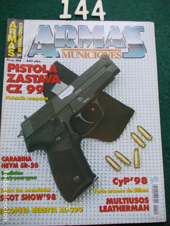 Militaria: REVISTA ARMAS Y MUNICIONES N&ordm; 144