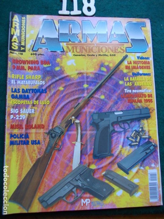 Militaria: REVISTA ARMAS Y MUNICIONES N&ordm; 118