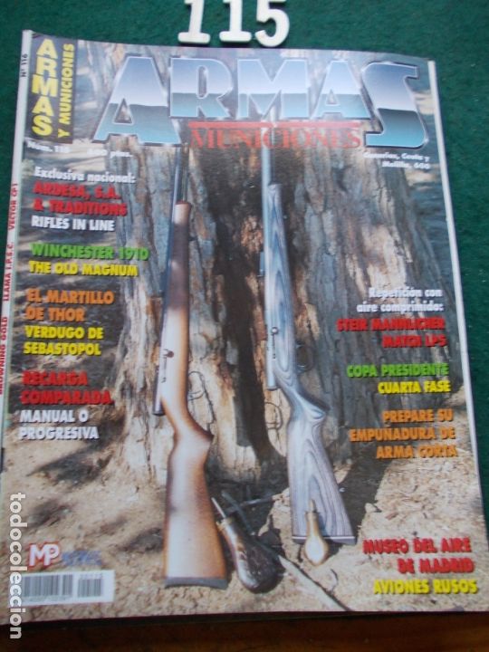 Militaria: REVISTA ARMAS Y MUNICIONES N&ordm; 115