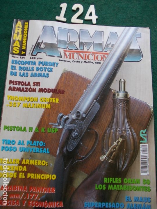 Militaria: REVISTA ARMAS Y MUNICIONES N&ordm; 124