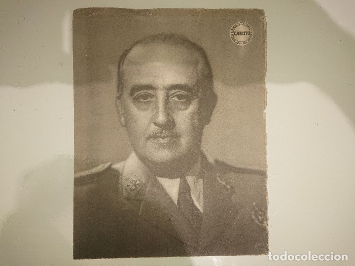 Militaria: Recorte De Revista Ejercito DE FRANCO 1950 , Papel Tipo Cartulina . ,LEER Descripcion