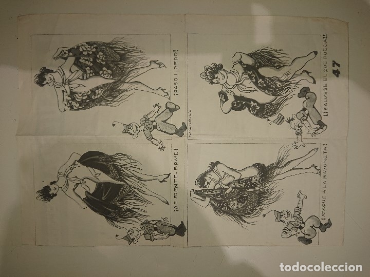 Militaria: Recorte De Revista Comica  ,LEER Descripcion