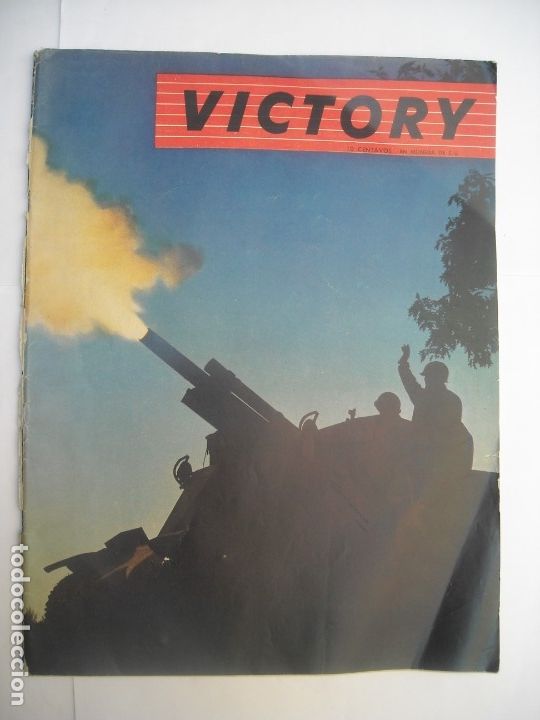 Militaria: REVISTA VICTORY VOLUMEN 1 N&Uacute;MERO 5 PROPAGANDA ESTADOS UNIDOS SEGUNDA GUERRA MUNDIAL