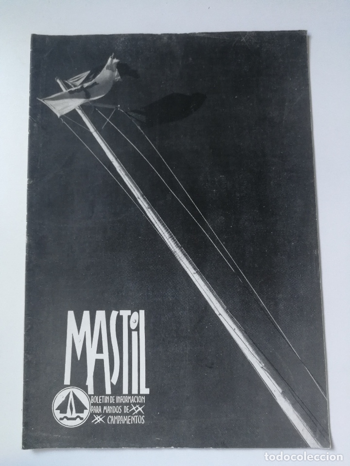 Militaria: ANTIGUA REVISTA MASTIL - BOLETIN MANDOS CAMPAMENTOS - 1954 - GIBRALTAR ESPA&Ntilde;OL, ASCENSOS, CAMINO DE