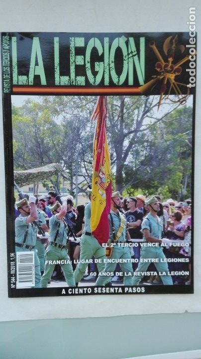 Military Antiques: LA LEGION, REVISTA DE LOS TERCIOS Y APOYOS, N 544, 2018