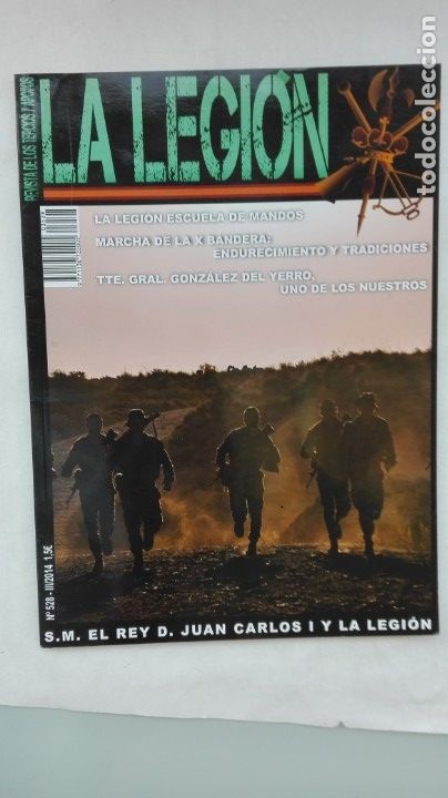 Militaria: LA LEGI&Oacute;N, REVISTA DE LOS TERCIOS Y APOYOS. N 528, 2014