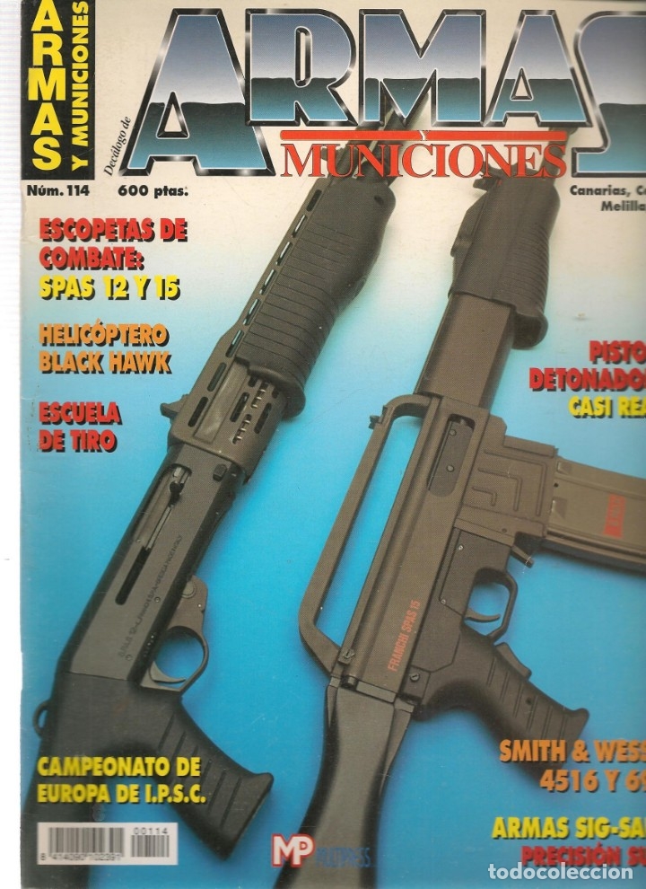 Militaria: ARMAS Y MUNICIONES. N&ordm; 114.  OCTUBRE, 1995. (P/B1)