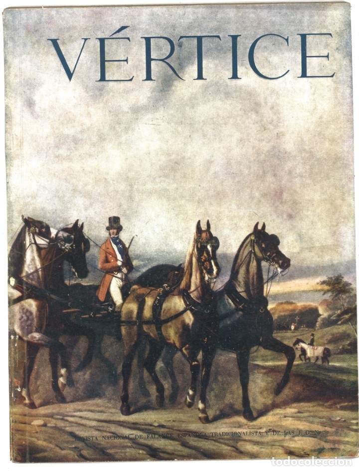 Militaria: Vertice. 68. Oto&ntilde;o 1943. Revista nacional de Falange