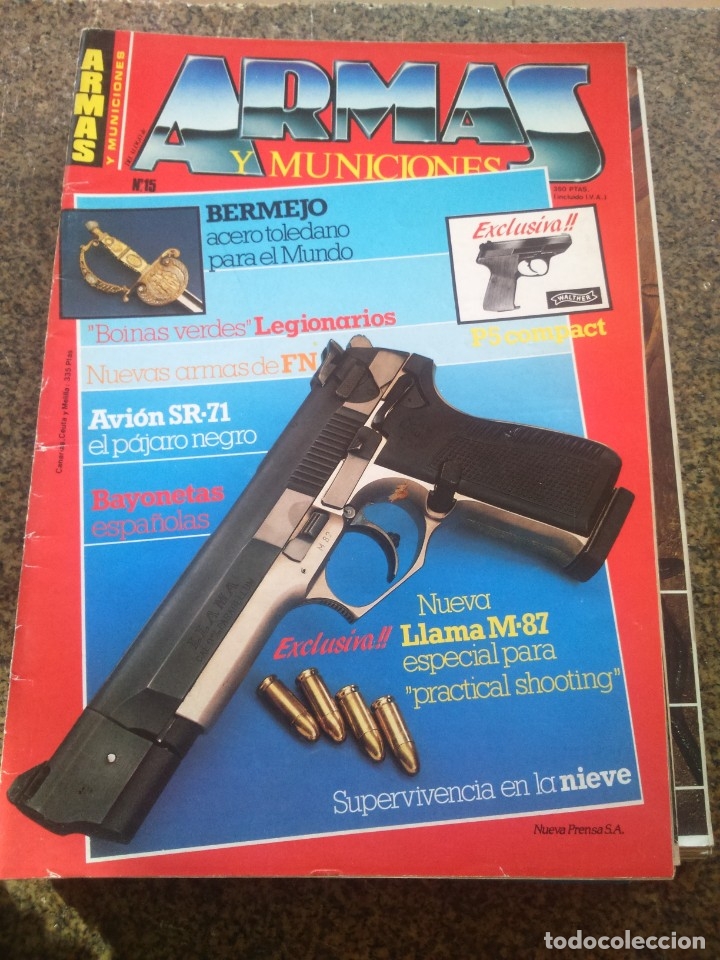 Militaria: REVISTA ARMAS Y MUNICIONES -- N&ordm; 15 --