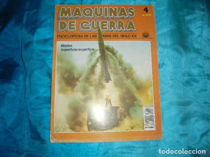 Militaria: MAQUINAS DE GUERRA. FASCICULO 4 :  MISILES SUPERFICIE-SUPERFICIE
