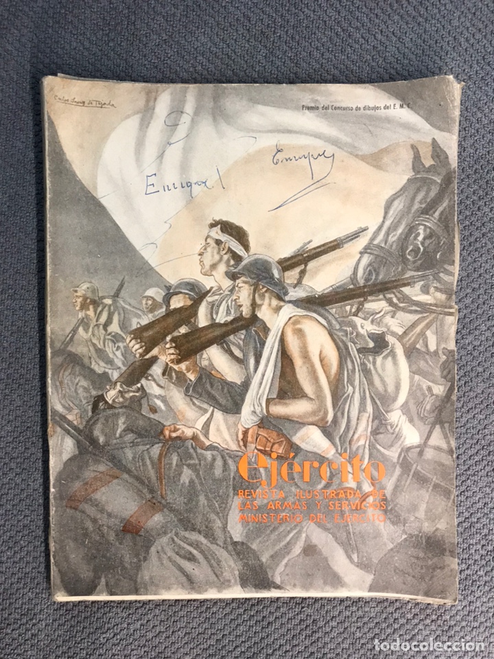 Military Antiques: EJ&Eacute;RCITO. Revista Ilustrada de las Armas y Servicios. Ministerio del Ej&eacute;rcito No.114 (Julio de 1949)