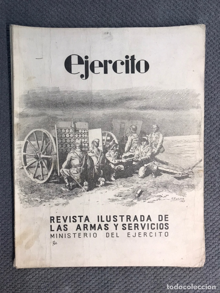 Militaria: EJ&Eacute;RCITO. Revista Ilustrada de las Armas y Servicios. Ministerio del Ej&eacute;rcito No.120 (a.1950)