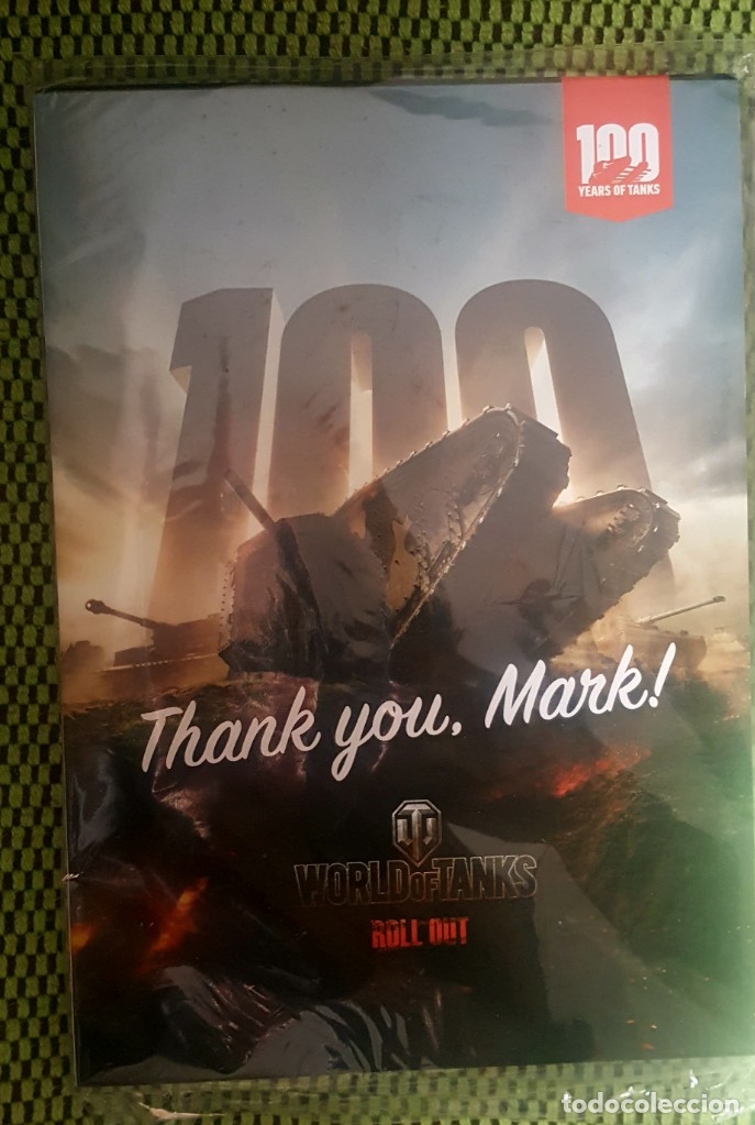 Militaria: Cuaderno de notas Wargaming 100 a&ntilde;os del Tanque