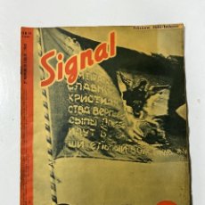 Militaria: SIGNAL. EDICION ITALO-TEDESCA. Nº 14. SEGUNDO NUMERO DE JULIO, 1943. BUEN ESTADO. VER FOTOS.