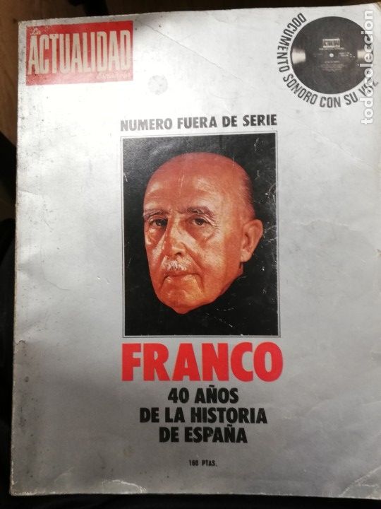 Militaria: La actualidad. Franco 40 a&ntilde;os de la historia de Espa&ntilde;a. 1958