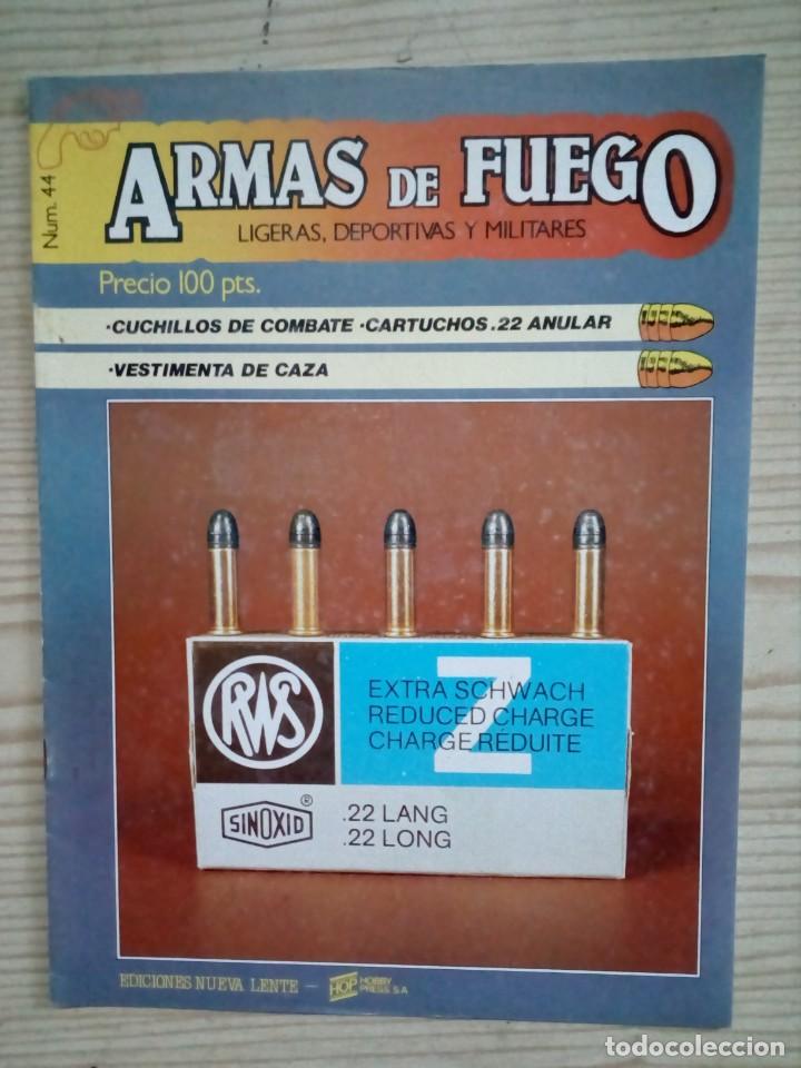 Militaria: Fasciculo Armas De Fuego - Numero 44