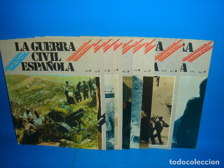 Militaria: Fasciculos LA GUERRA CIVIL ESPA&Ntilde;OLA n&ordm; 0-1-3-4-5-6-7-8-9-Ediciones Urbion