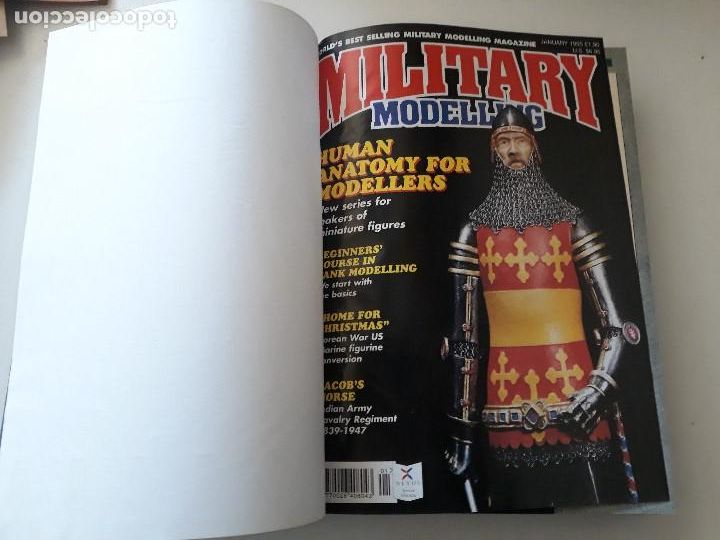 Military Antiques: REVISTA DE MODELISMO. MILITARY MODELLING. A&Ntilde;O COMPLETO 1995.12 NUMEROS EN UN TOMO. EDICION INGLESA.