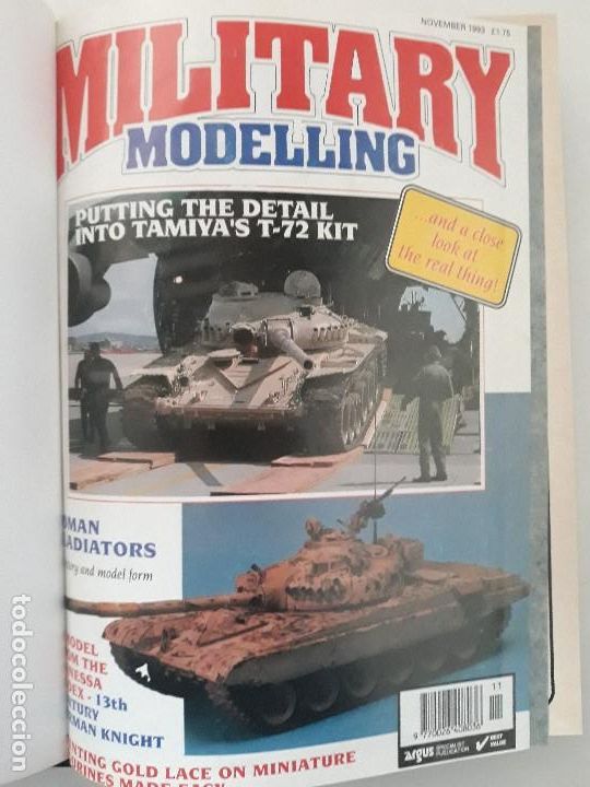 Military Antiques: REVISTA DE MODELISMO. MILITARY MODELLING. 14 NUMEROS EN UN TOMO. EDICION INGLESA. A&ntilde;o 1994