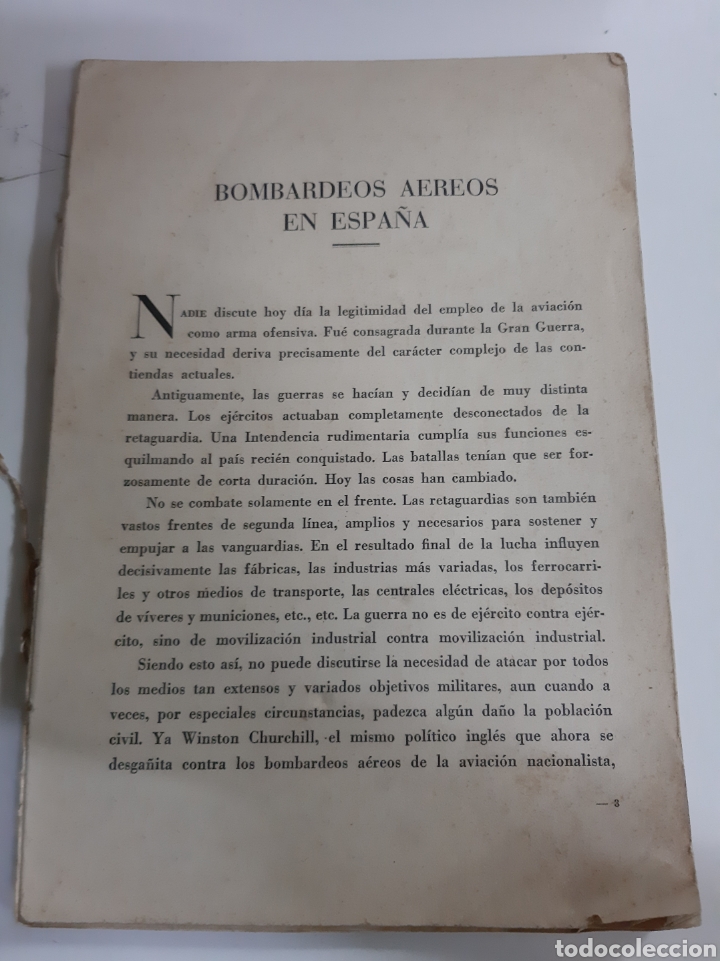 Military Antiques: Bombadeos Aereos en Espa&ntilde;a Guerra civil 70 p&aacute;ginas con fotos