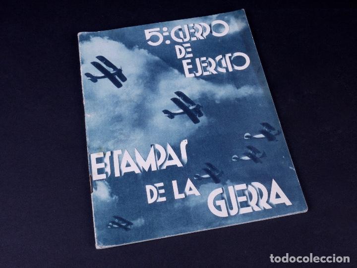 Military Antiques: ESTAMPAS DE GUERRA. 5&ordm; CUERPO DEL EJ&Eacute;RCITO. ZARAGOZA 1937