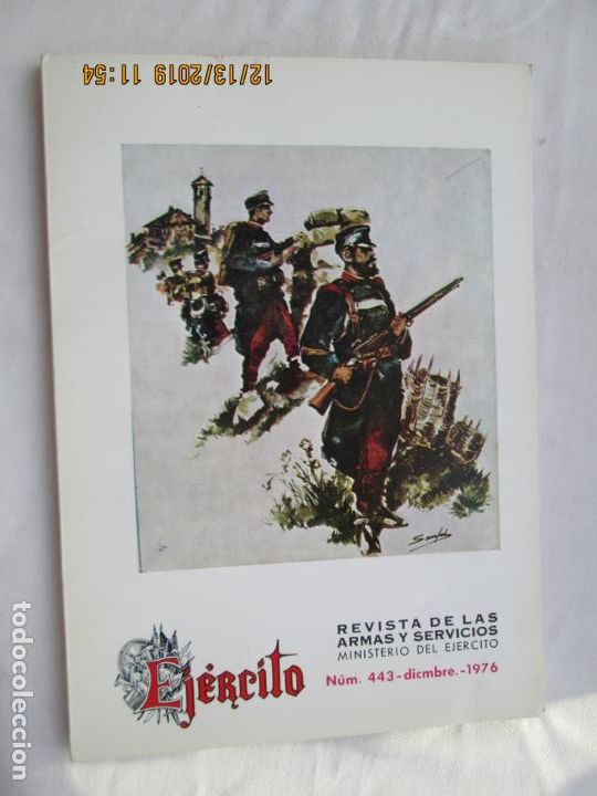 Militaria: EJERCITO REVISTA N&Uacute;M. 443 - DICIEMBRE 1976.