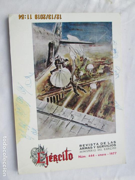 Militaria: EJERCITO REVISTA N&Uacute;M. 444 - ENERO 1977.