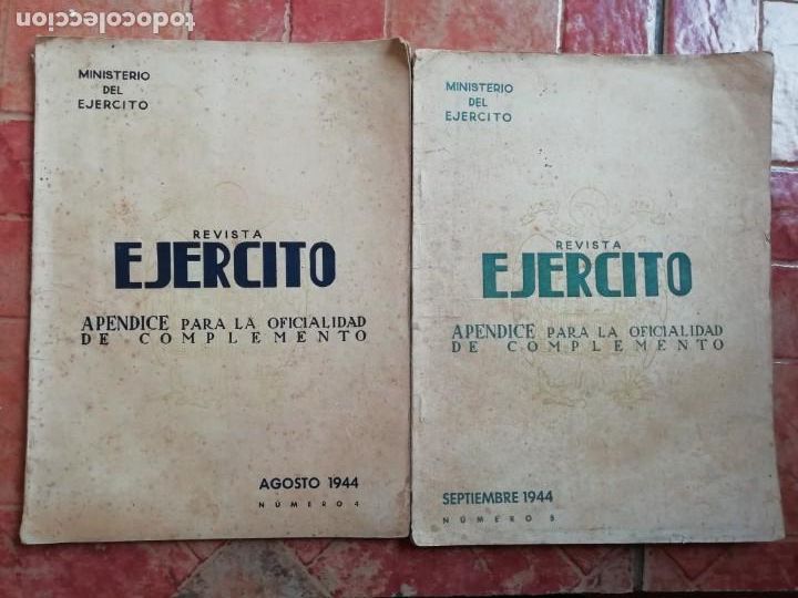 Military Antiques: Antigua Revisa formaci&oacute;n Militar Ej&eacute;rcito 1944 n&uacute;mero 4 y 5 segunda guerra mundial
