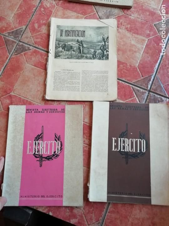 Militaria: Antigua revista ilustrada de las armas y servicios ej&eacute;rcito numero 1945