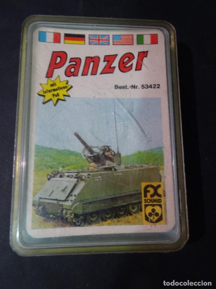 Militaria: BARAJA SCHMID 32 CARTAS, FOTOS DE TANQUES , VER FOTOS