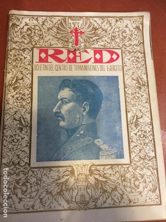 Military Antiques: red boletin centro transmisiones del ejercito numero 33, 1951. arriba las antenas. Vilr