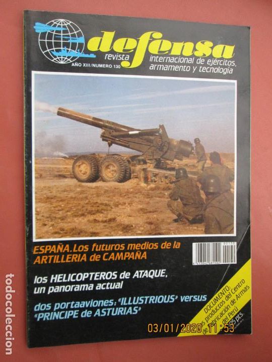Military Antiques: DEFENSA REVISTA INTERNACIONAL DE EJERCITOS , ARMAMENTO Y TECNOLOGIA N&ordm; 130 -HELICOPTEROS DE ATAQUE