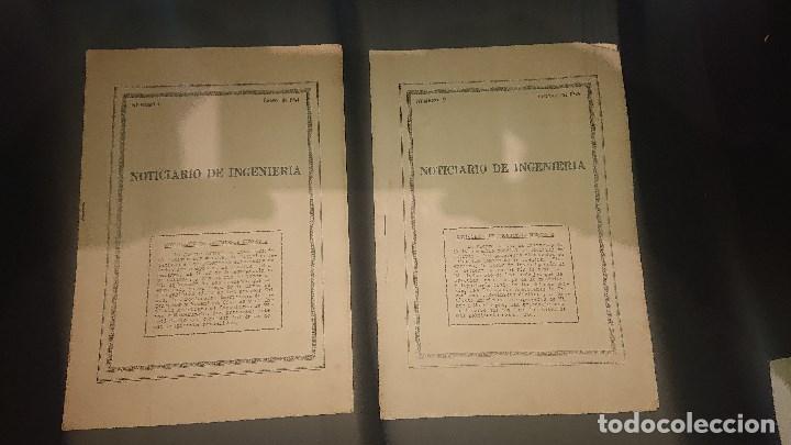 Military Antiques: NOTICIARIO DE INGENIERIA N1 Y 2 1944 - PUBLICADO CASA AMERICANA - LEER DESCRIPCION