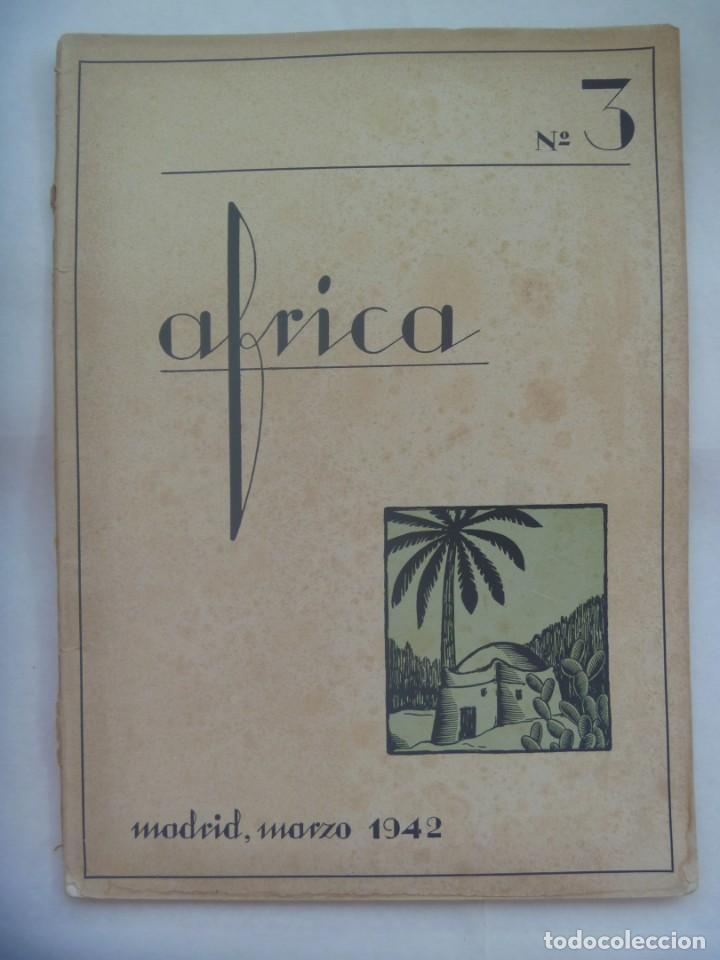 Militaria: AFRICA, N&ordm; 3, 1942: TEMAS DE GUINEA, FLORA Y FAUNA EN SAHARA, ETC