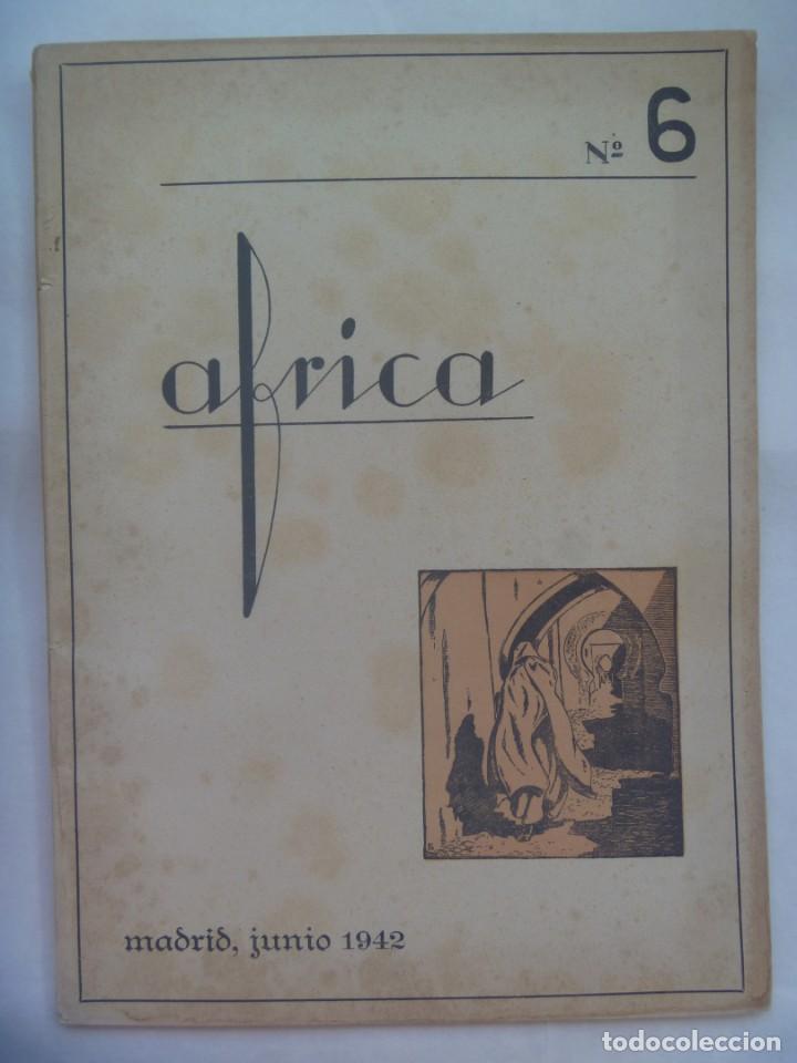 Militaria: AFRICA, N&ordm; 6, 1942: ENSE&Ntilde;ANZA EN GUINEA, PENETRACION AEREA , EL JALIFA EN ESPA&Ntilde;A, ETC