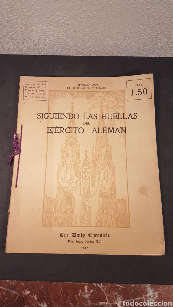Militaria: INFORME FRANC&Eacute;S Y BELGA SOBRE LAS ATROCIDADES DEL EJ&Eacute;RCITO ALEM&Aacute;N A&Ntilde;O 1915, CON 58 FOTOGRAF&Iacute;AS.