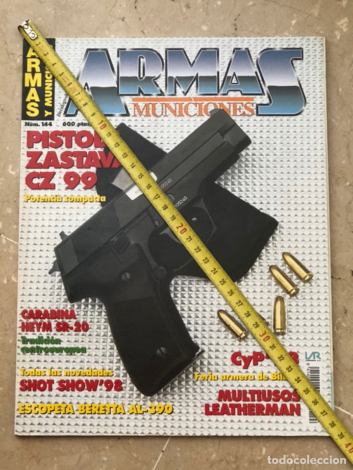 Military Antiques: ARMAS Y MUNICIONES. N 144. Abril 1998. CZ 99. LEATHERMAN