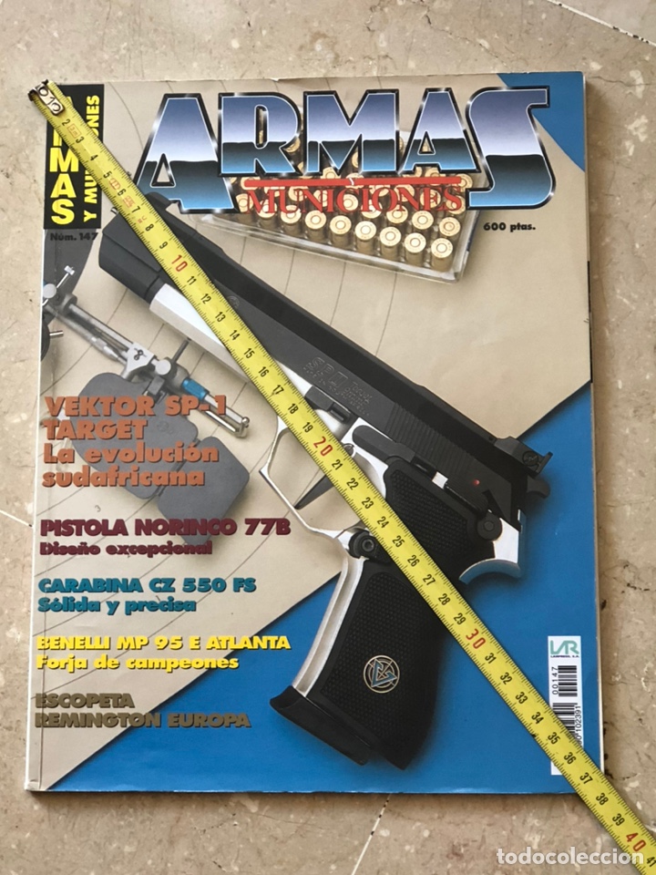 Military Antiques: ARMAS Y MUNICIONES. N 147. JULIO 98. NORINCO 77B. BENELLI MP95.