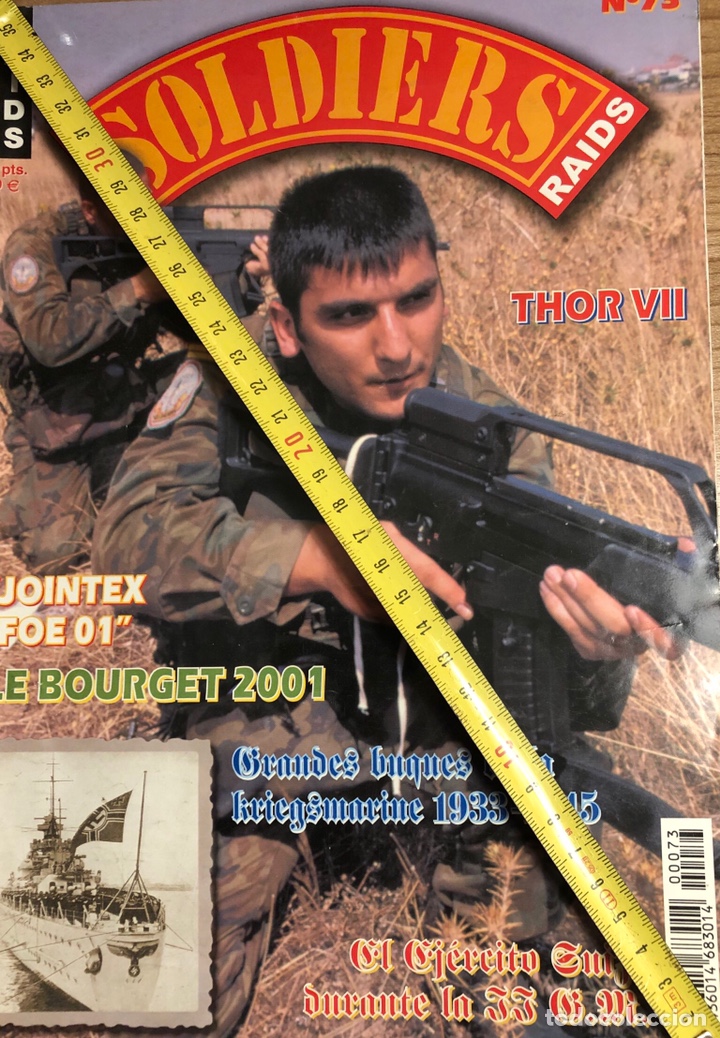 Military Antiques: SOLDIERS RAIDS. N 73. Oct-01. Thor VII. Jointex Foe 01. Tropas n&oacute;madas.