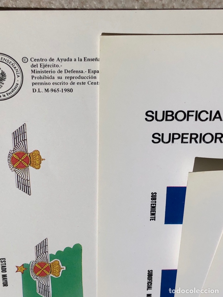 Militaria: L&Aacute;MINAS. EMBLEMAS Y DIVISAS. 1982. - Foto 3