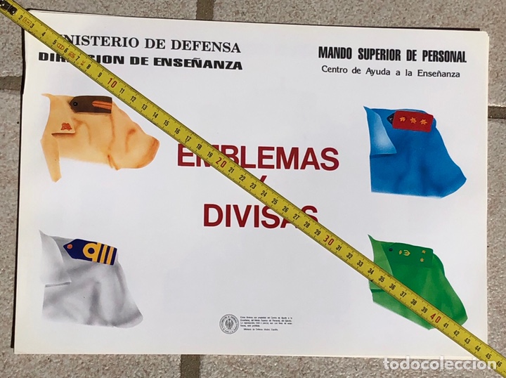Militaria: L&Aacute;MINAS. EMBLEMAS Y DIVISAS. 1982. - Foto 1
