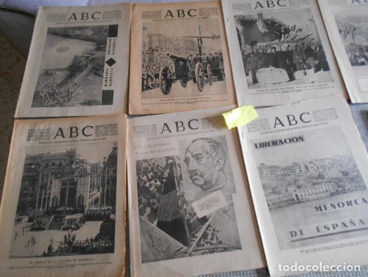 Militaria: periodicos  guerra  civil  a&ntilde;os 1937-38-39 -frente  madrid -menorca  liberada  etc