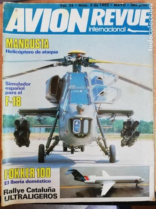 Militaria: Avion Revue internacional. 35. Mayo 1985